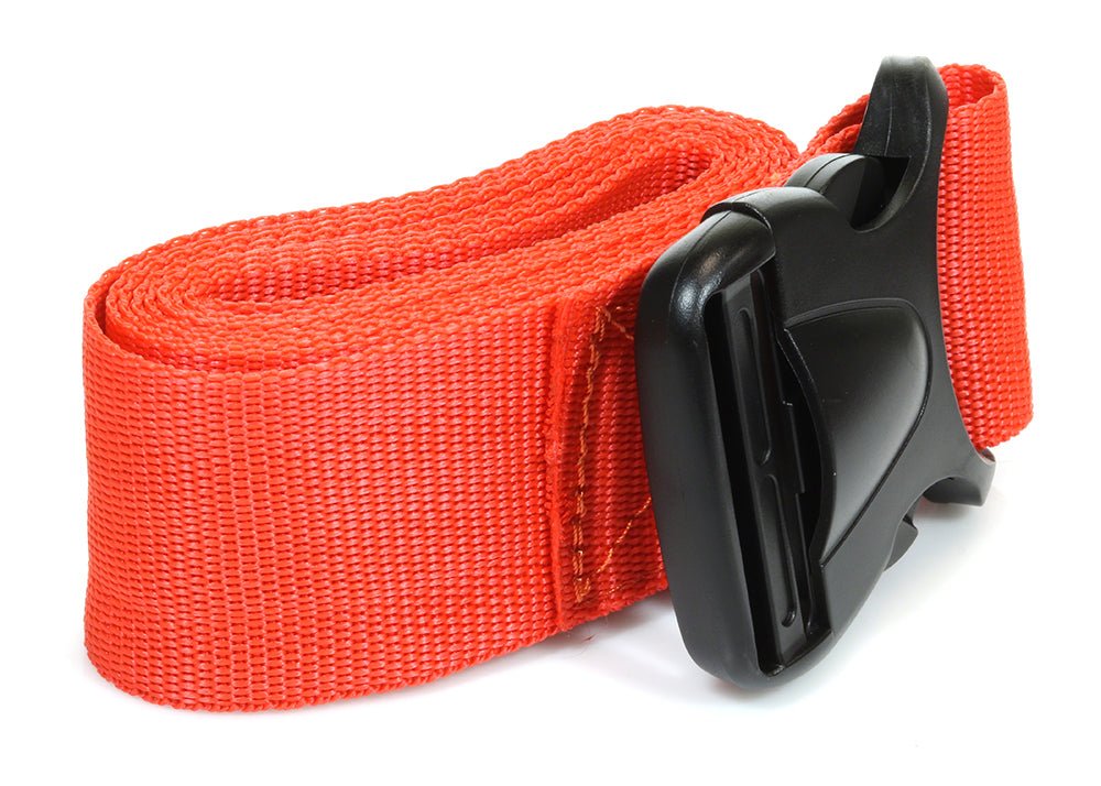 Body Restraint Spineboard Strap - Orange - EZ Pools