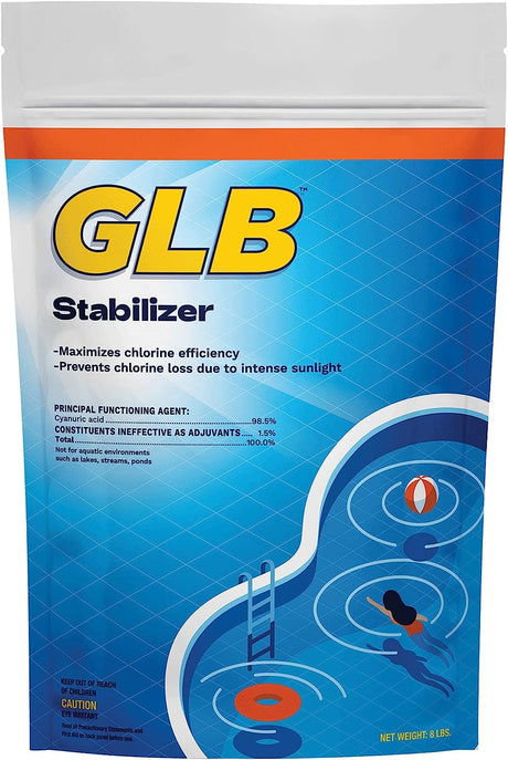 GLB Stabilizer | 8LB | Cyanuric Acid - EZ Pools