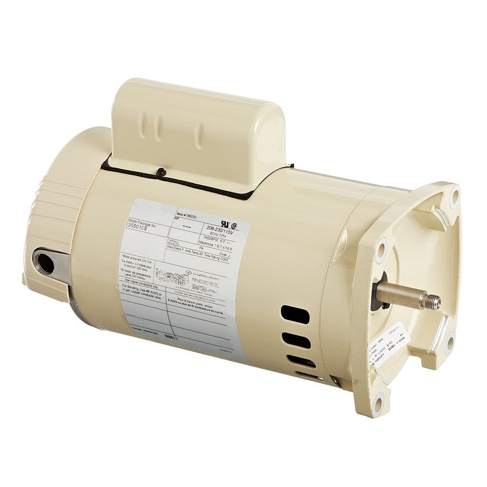 Pentair 355010S 1HP Replacement Motor | 1HP | 115-208/230V | Single Speed EE Full Rated | 355010S - EZ Pools