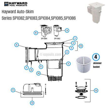 Hayward Auto-Skim Replacement Parts