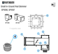 Hayward SP1096/97/98 Skimmer Parts