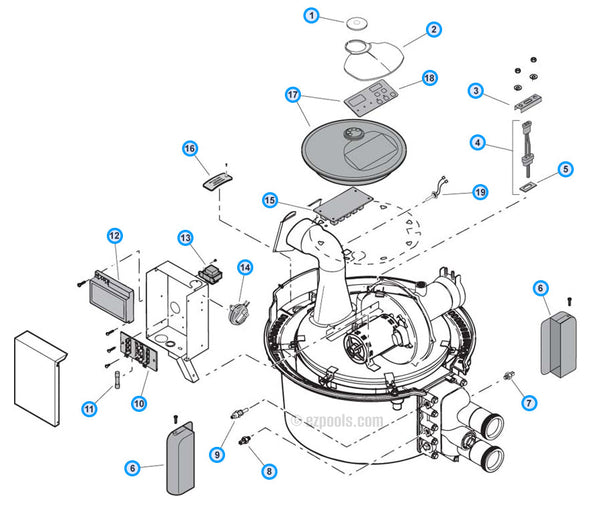 Sta-Rite Max-E-Therm Electrical System Parts