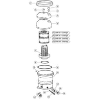 Cartridge Filter, Jacuzzi CFR 50/CFR 75/CFR 100/CFR 150 Replacement Parts