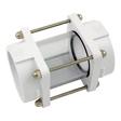 2 Inch In-line Socket Sight Glass for monitoring pool filter clarity