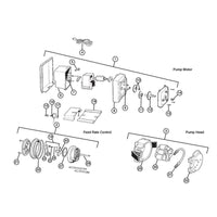 Stenner Classic Series Chemical Pump Replacement Parts Replacement Parts