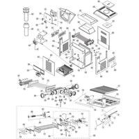 Jandy Legacy Model LRZM Gas Heater (2009 - Present) Replacement Parts