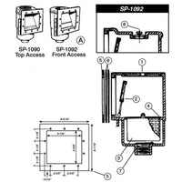Hayward SP1090/1092 Above Ground Pool Skimmer Replacement Parts