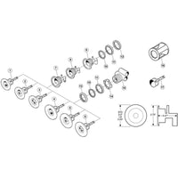 Balboa Water Group Cyclone Micro Jet Replacement Parts