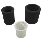 Aladdin 750B No-Niche Complete Skimmer Assembly - Black