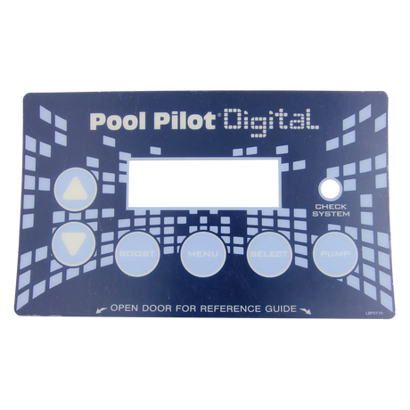 AutoPilot DIG-220 Control Panel Label LBP0116