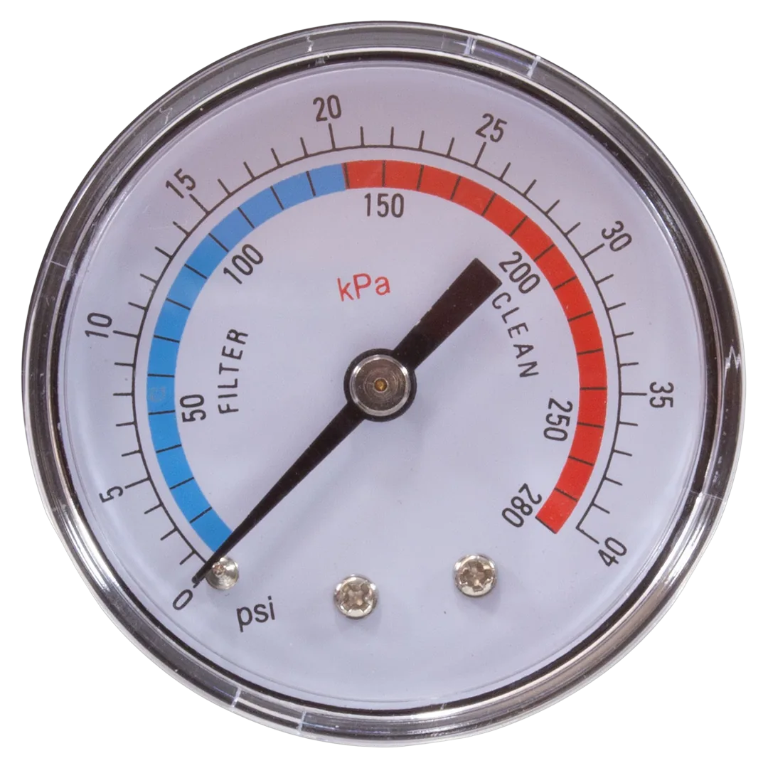AquaPro AL75 Pressure Gauge - Front