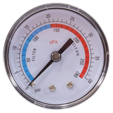 AquaPro AL75 Pressure Gauge - Front