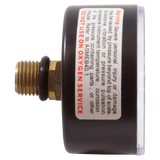 AquaPro AL75 Pressure Gauge - Side