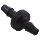 AquaSunOzone 691 Barb Kynar Check Valve - Reverse