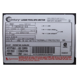 Gecko Aqua-Flo Flo-Master FMCP Pump 02620000-1010 - Label