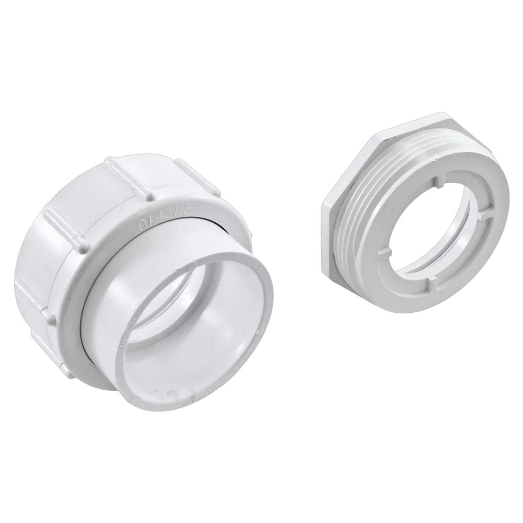 Gecko Aqua-Flo Compression Fitting 2in - Front