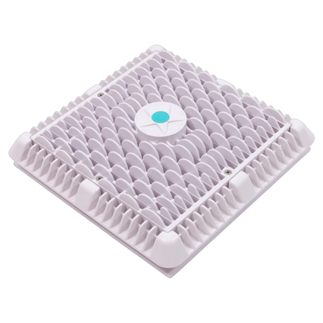 AquaStar WAV9WR101 9x9 Wave Suction Outlet Cover with Frame and Vented Riser Ring - Alt (6)