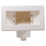 Astral 20891 Wide Mouth Above-Ground Skimmer Complete - White - Front