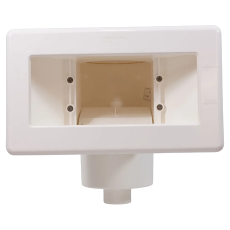 Astral 20891 Wide Mouth Above-Ground Skimmer Complete - White - Front