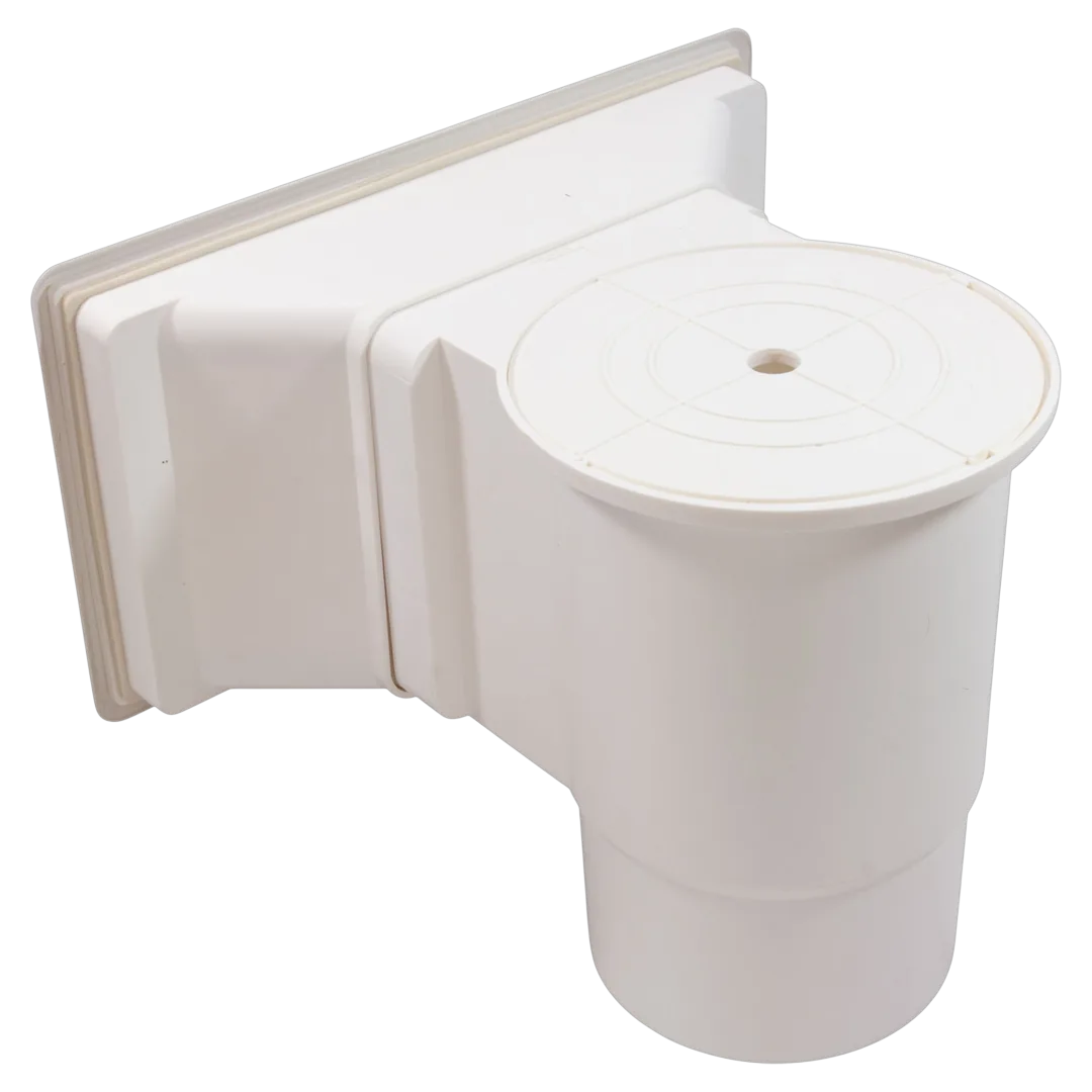 Astral 20891 Wide Mouth Above-Ground Skimmer Complete - White - Reverse