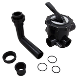 Astral 28225 2 in Side-Mount 6-Position Multiport Valve