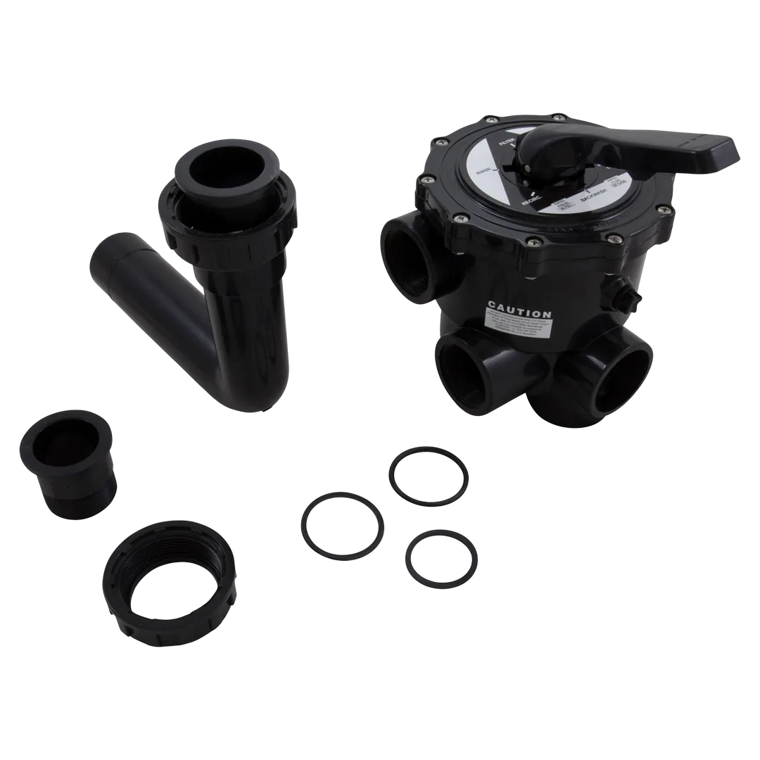 Astral 28225 2 in Side-Mount Multiport Valve, 6 Position - Reverse