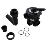 Astral 28225 2 in Side-Mount Multiport Valve, 6 Position - Reverse