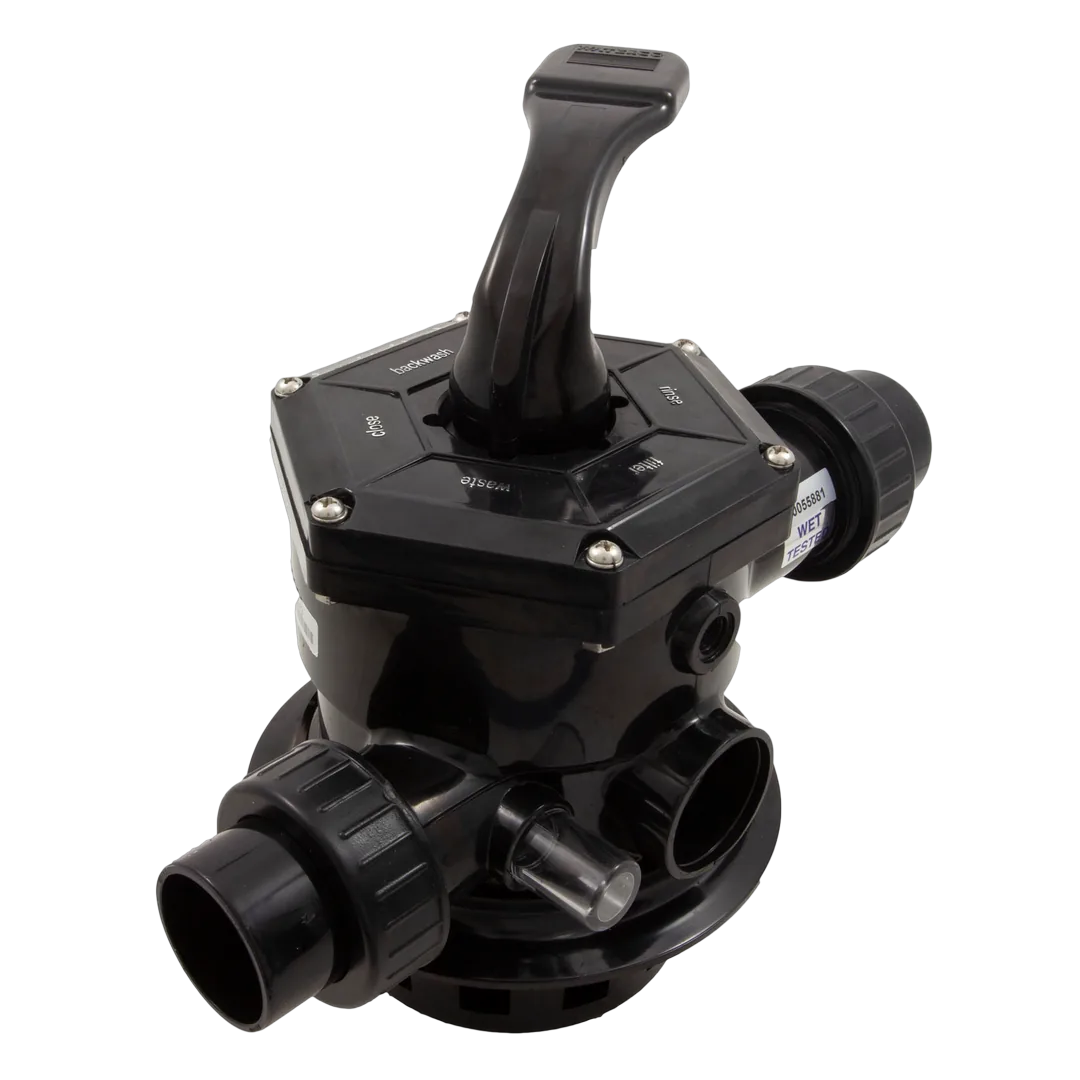 Waterco 2280445 Newport T-Series 1.5 in Top Mount Multiport Valve