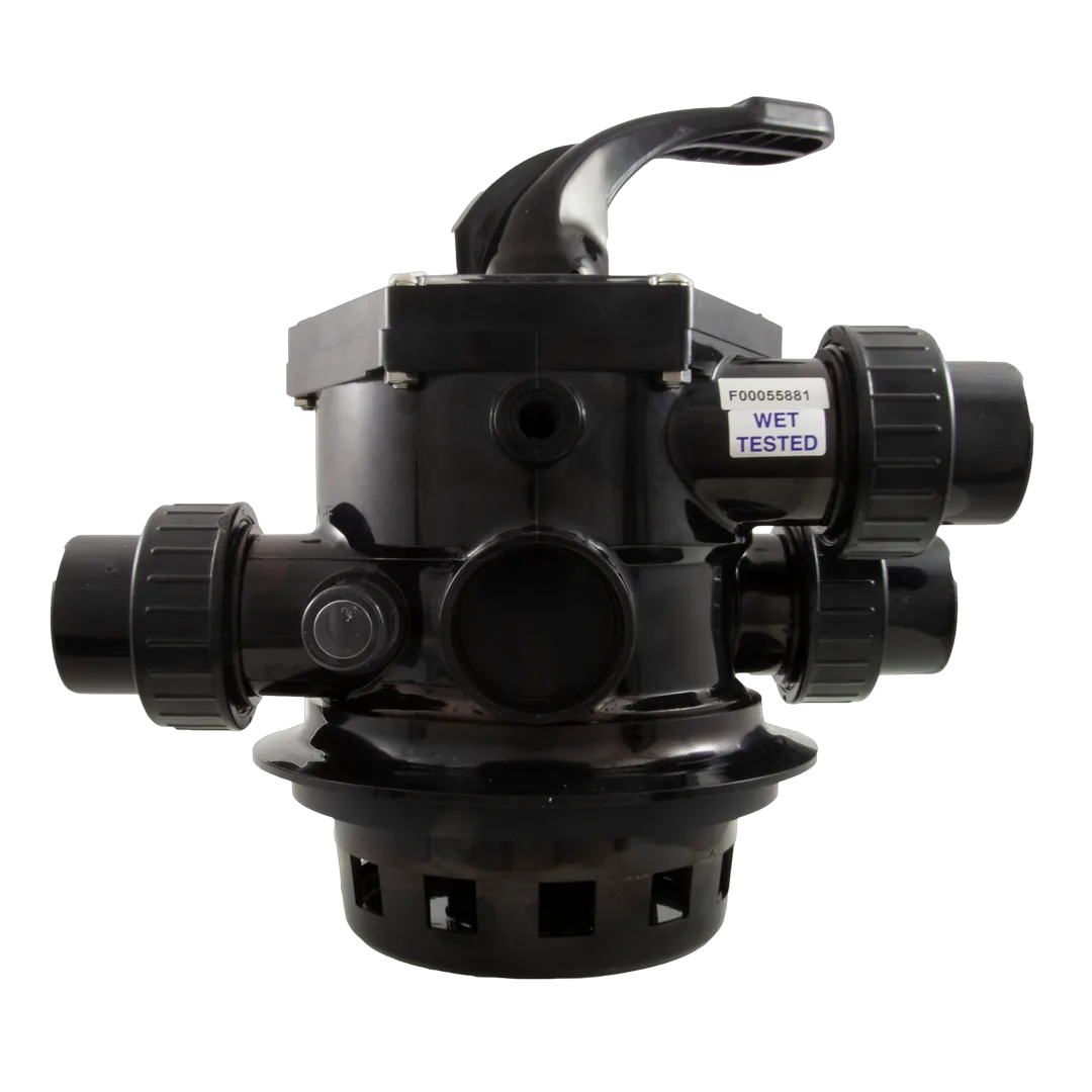 Waterco 2280445 Newport T-Series 1.5 in Top Mount Multiport Valve - Sidea