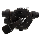 Waterco 2280445 Newport T-Series 1.5 in Top Mount Multiport Valve - Top