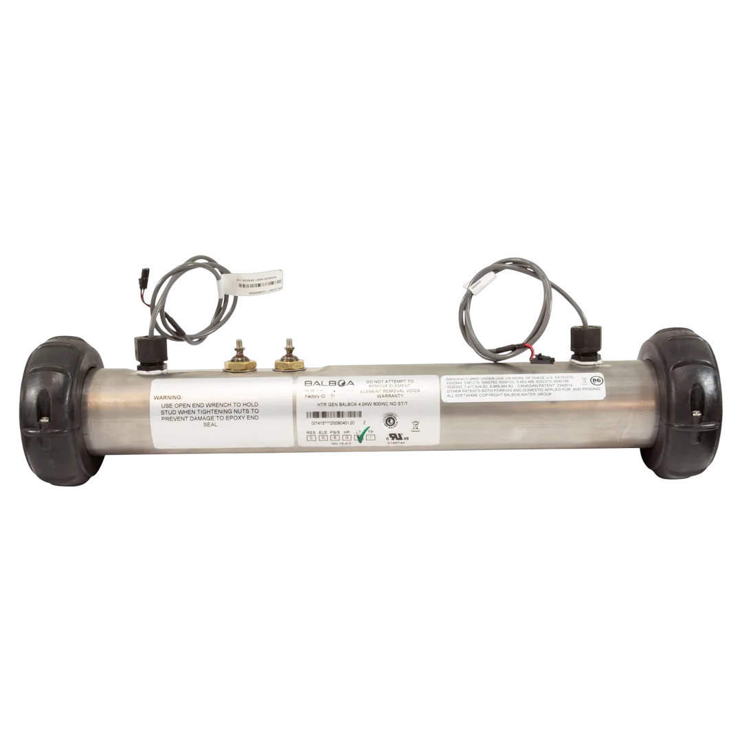 Balboa G7415 FloThru Heater Assembly - Front