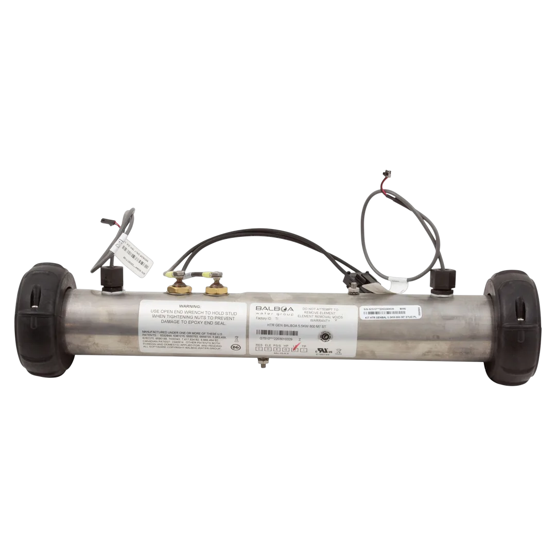 Balboa G7512 FloThru Heater - Front