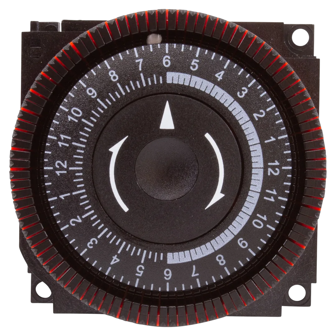 Diehl TA-4074 SPDT Panel Mount Timer - Front