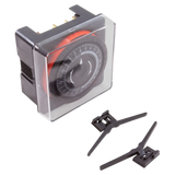 Diehl TA-4164 24-hour SPST panel mount timer with housing