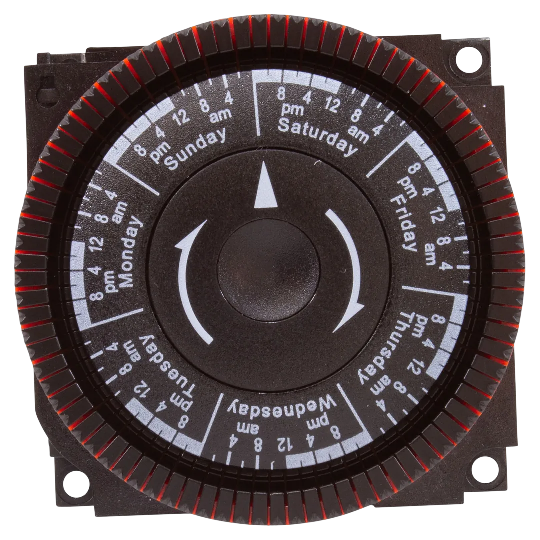Diehl Controls TA4066 7-Day SPST Panel Mount Timer - Front