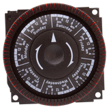 Diehl Controls TA4066 7-Day SPST Panel Mount Timer - Front