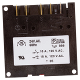 Diehl TA4067 24VAC 24-Hour Panel Mount Timer SPST - Back