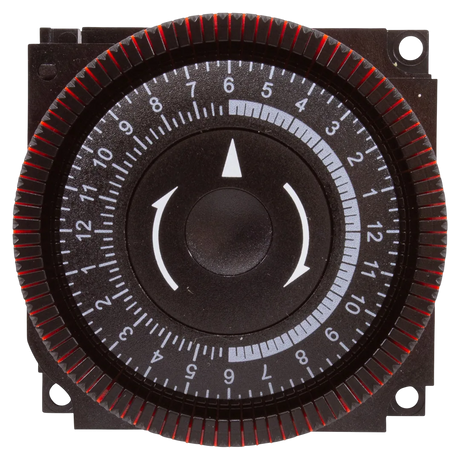 Diehl TA4079 24-Hour 120V SPDT Panel Mount Timer - Front
