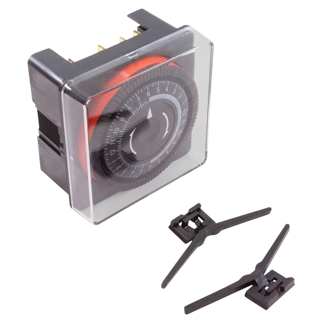 Borg General TA4160 Diehl 24-hour panel mount timer with housing