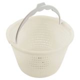 CMP Waterway Style Skimmer Basket White — reverse view