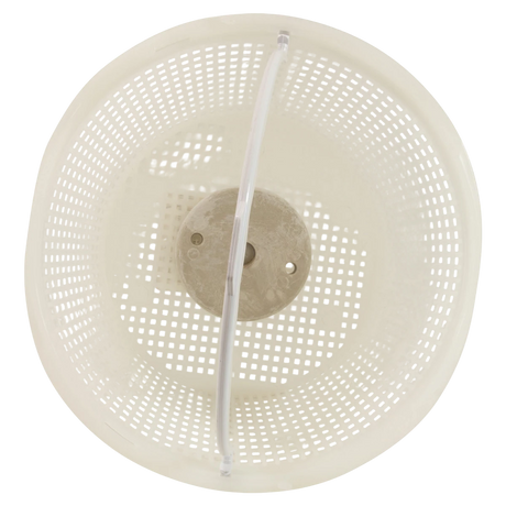 CMP Waterway Style Skimmer Basket White — top view