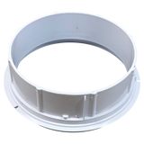 Carvin Jacuzzi Deckmate Skimmer Collar White — reverse view