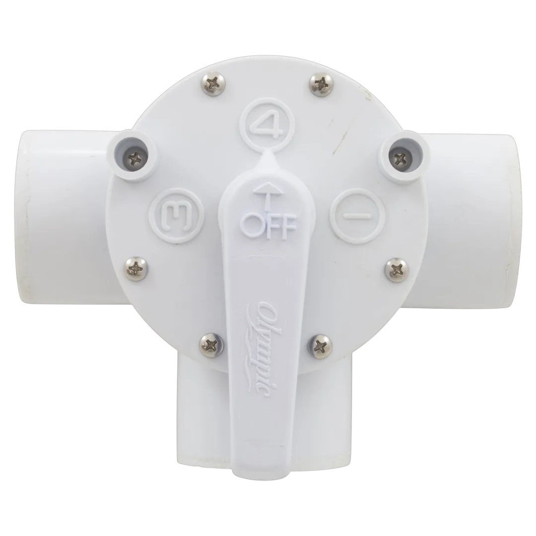 Champlain Plastics AFT100T 3-Way Diverter Valve - Top