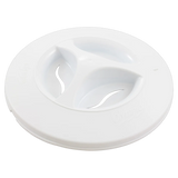 Champlain Plastics UNI-87ABS Olympic skimmer lid, white
