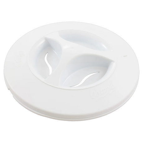 Champlain Plastics UNI-87ABS Olympic skimmer lid, white
