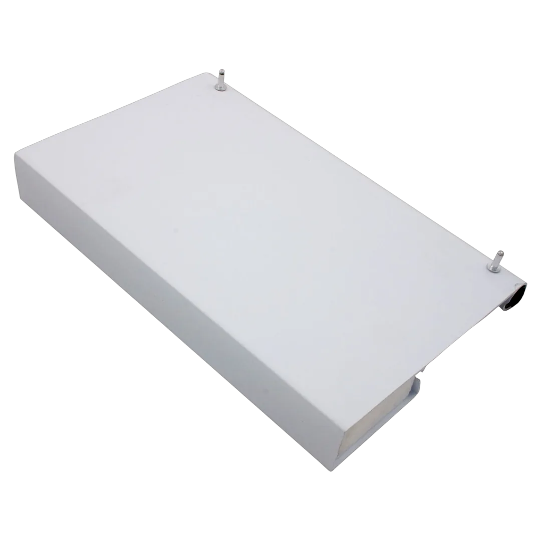 CMP 25141-410-000 Spring-Lock Skimmer Weir Door, 8-1/8 in White