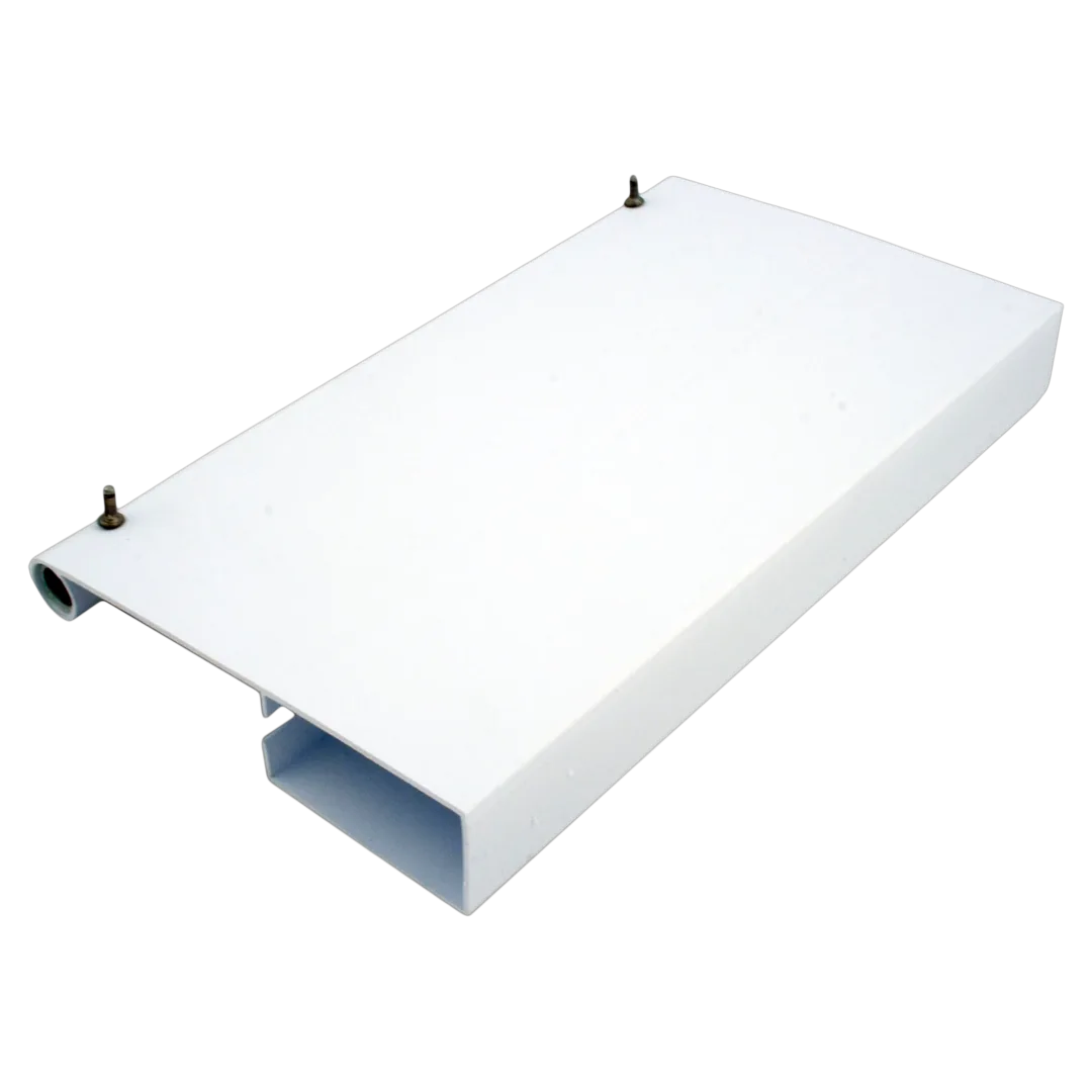 CMP 25141-500-000 spring-lock skimmer weir door, 9 in white