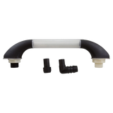 CMP Aquarail Waterfall Handrail - Black/Clear - Front