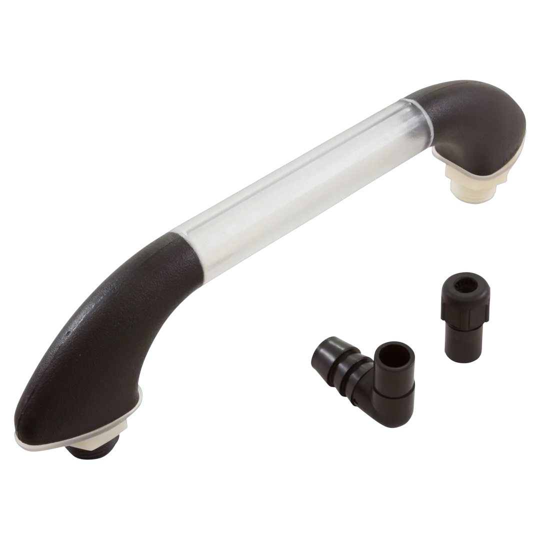 CMP Aquarail Waterfall Handrail - Black/Clear - Reverse