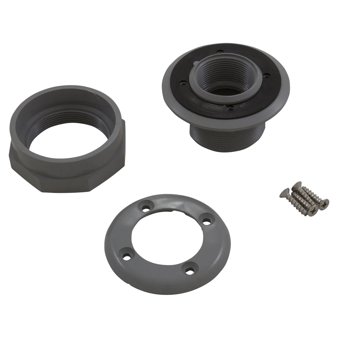 CMP 25522-001-000 Gray Vinyl 1.5 FIP Wall Return Fitting